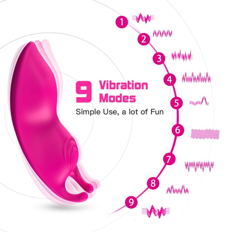 ARMONY - HONEYBEE WEARABLE PANTIES VIBRATOR G-SPOT REMOTE CONTROL FUCHSIA - Bild 7