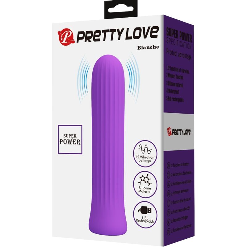 PRETTY LOVE - BLANCHE LILAC STIMULATOR VIBRATOR - Bild 6