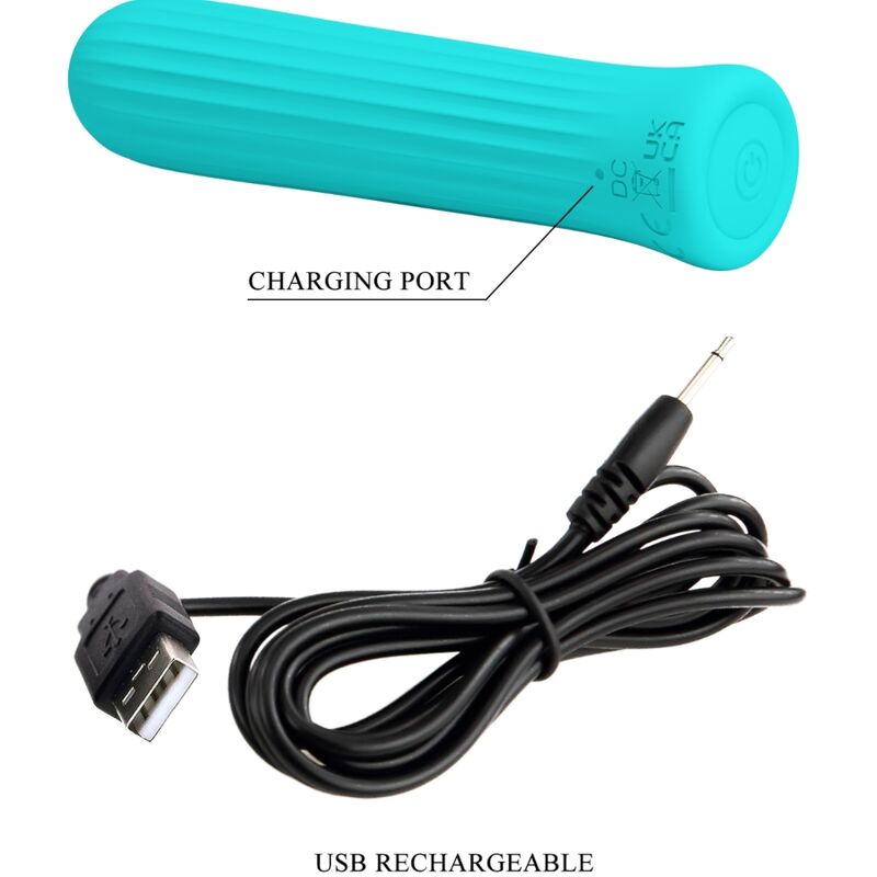 PRETTY LOVE - BLANCHE BLUE STIMULATOR VIBRATOR - Bild 4