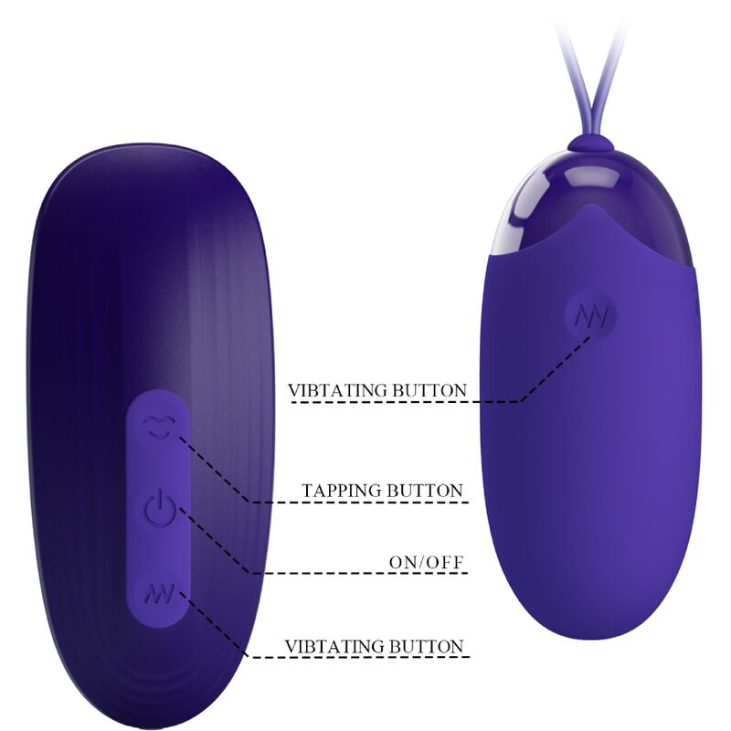 PRETTY LOVE - STIMULATOR AND PORTABLE EGG - Bild 5