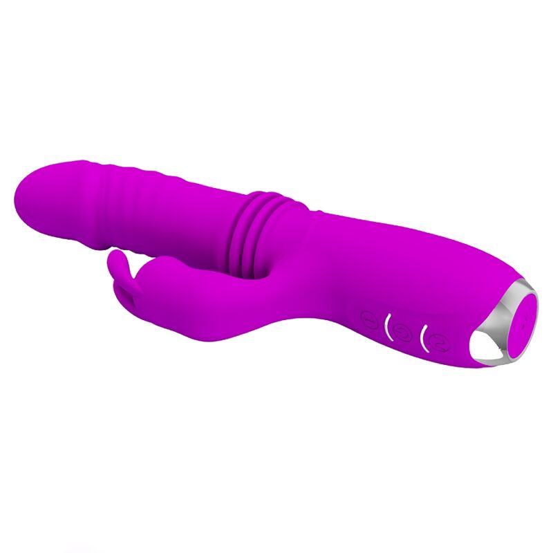 PRETTY LOVE - DOROTHY PURPLE RECHARGEABLE RABBIT VIBRATOR - Bild 4