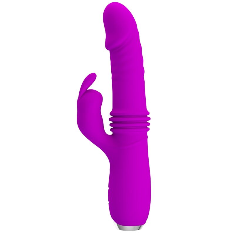 PRETTY LOVE - DOROTHY PURPLE RECHARGEABLE RABBIT VIBRATOR - Bild 3