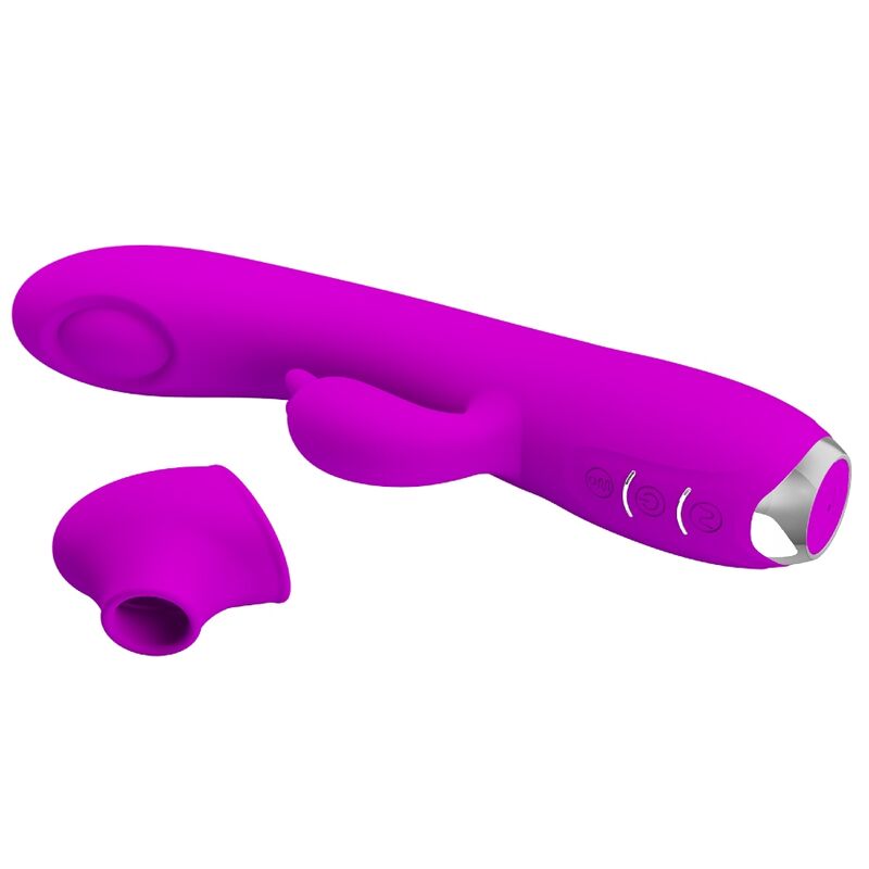 PRETTY LOVE - REGINA RECHARGEABLE VIBRATOR-SUCTION GEL PURPLE - Bild 7