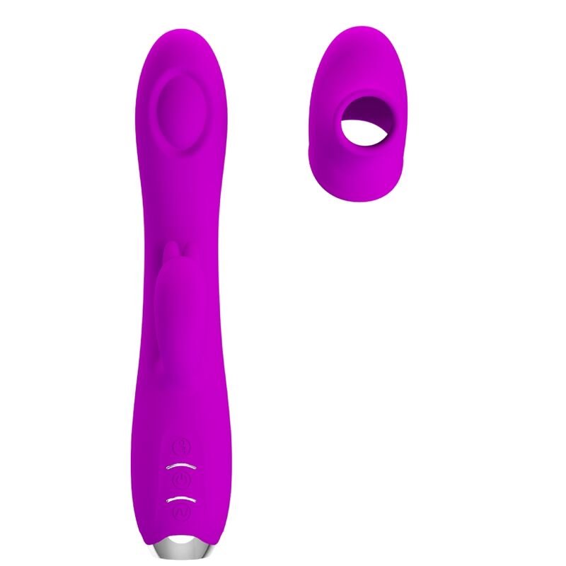 PRETTY LOVE - REGINA RECHARGEABLE VIBRATOR-SUCTION GEL PURPLE - Bild 4