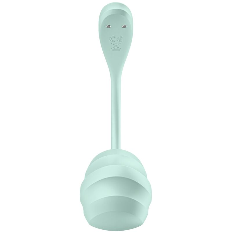 Alternative view of SATISFYER - SMOOTH PETAL G-POINT STIMULATOR WATER GREEN FREE APP