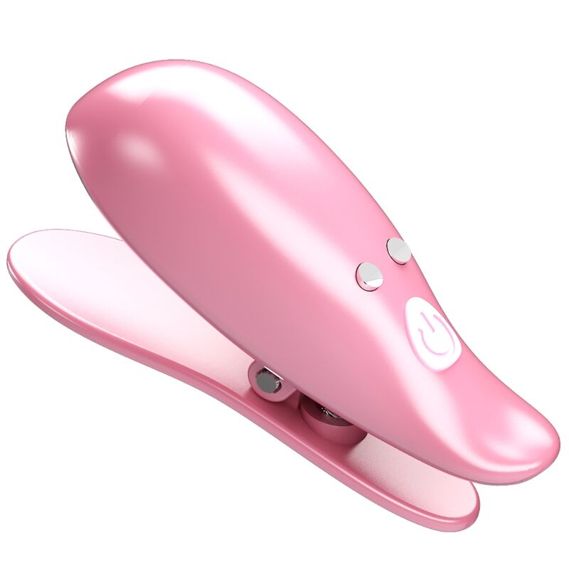 PRETTY LOVE - LEAF VIBRATING NIPPLE CLAMPS PINK - Bild 8