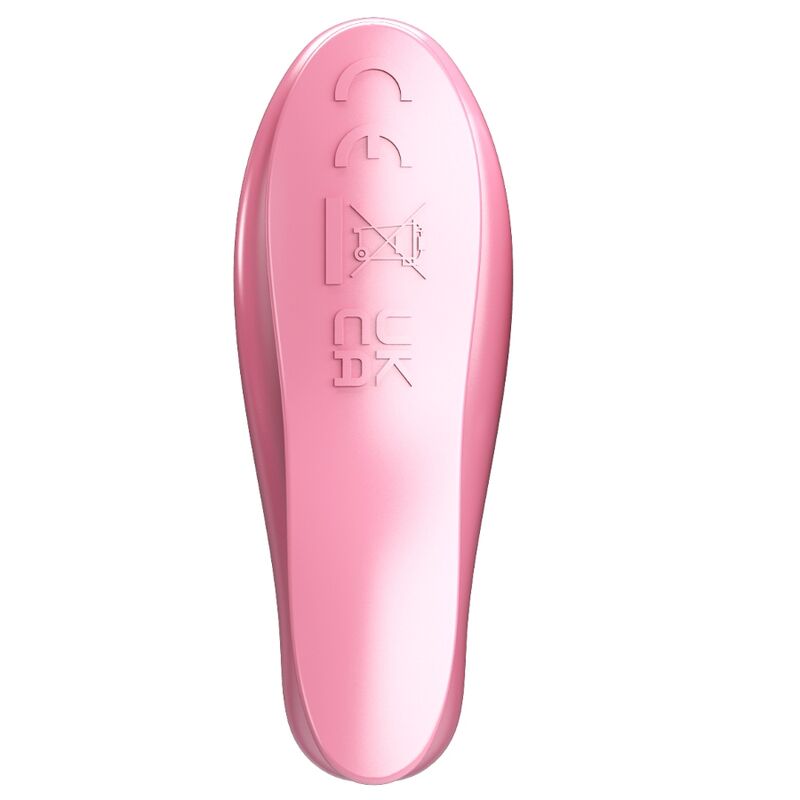 Alternative view of PRETTY LOVE - LEAF VIBRATING NIPPLE CLAMPS PINK