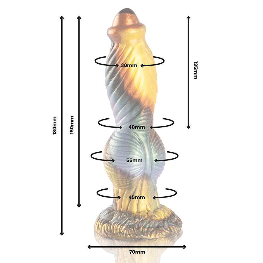 EPIC - PHOENIX DILDO THE RESURGENCE OF PLEASURE RECHARGEABLE REMOTE CONTROL - Bild 4