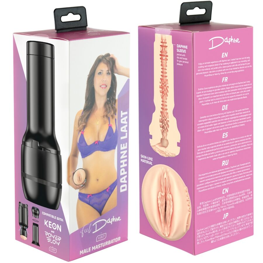 KIIROO - FEEL DAPHNE LAAT STARS COLLECTION STROKERS POWERBLOW COMPATIBLE - Bild 6