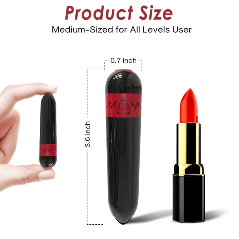 ARMONY - ROCKET VIBRATOR BULLET REMOTE CONTROL BLACK - Bild 5