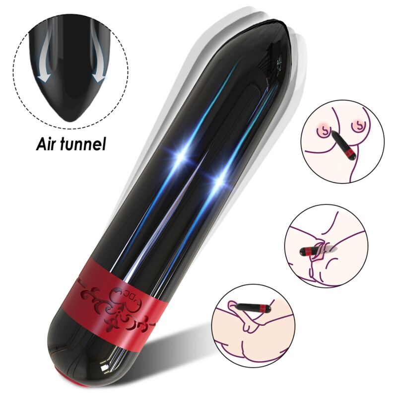 ARMONY - ROCKET VIBRATOR BULLET REMOTE CONTROL BLACK - Bild 4