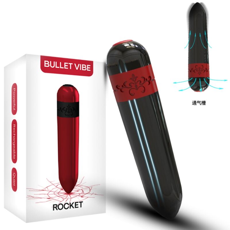 Alternative view of ARMONY - ROCKET VIBRATOR BULLET REMOTE CONTROL BLACK
