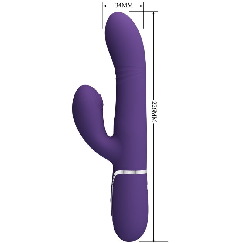 PRETTY LOVE - MULTIFUNCTION G-SPOT VIBRATOR PURPLE - Bild 3