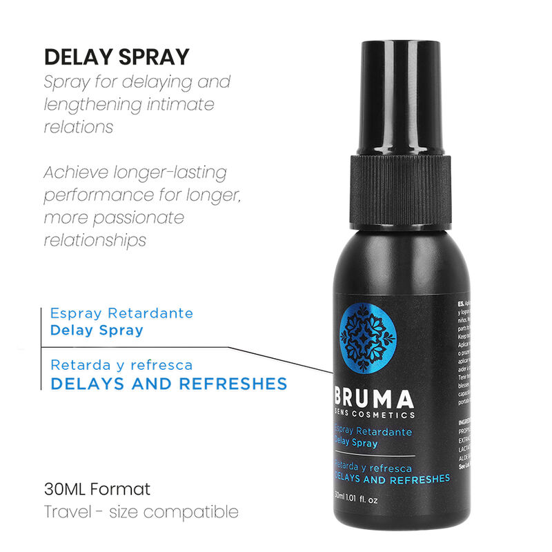 BRUMA - DELAY AND REFRESHES SPRAY 30 ML - Bild 3
