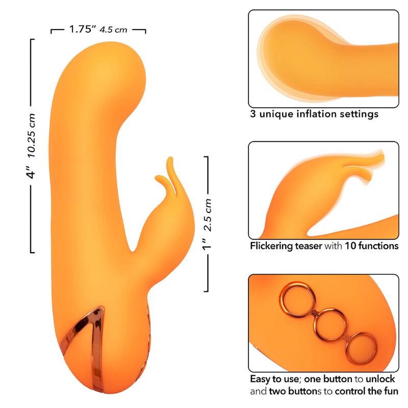 CALEXOTICS - MONTECITO MUSE VIBRATOR RABBIT ORANGE BY CALIFORNIA DREAMING - Bild 7