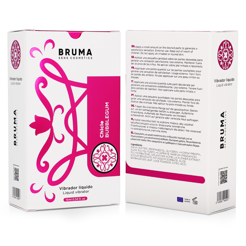 BRUMA - LIQUID VIBRATOR ULTRA SLIDING BUBBLEGUM 15 ML - Bild 6