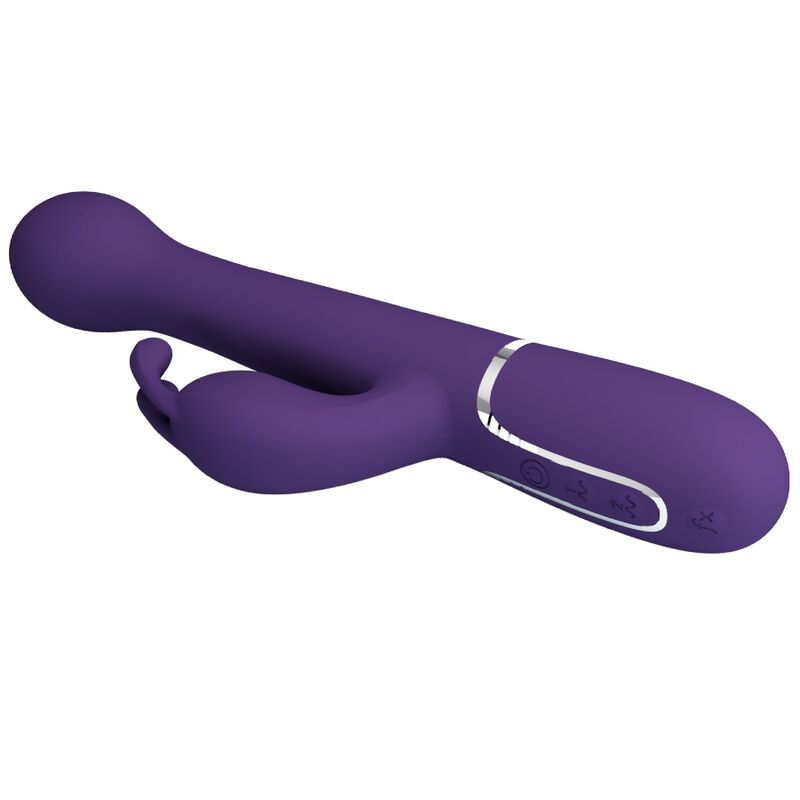 PRETTY LOVE - DEJON RABBIT VIBRATOR 3 IN 1 MULTIFUNCTION PURPLE - Bild 3