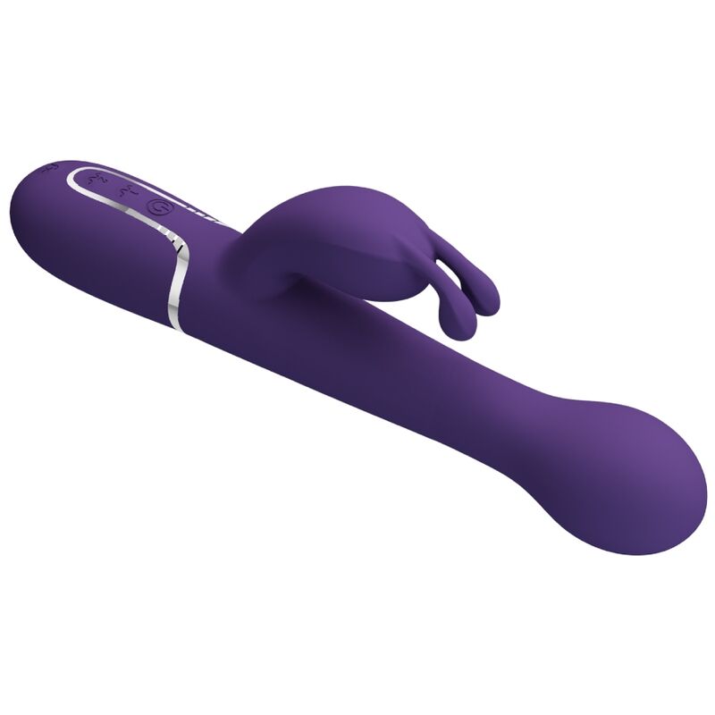 PRETTY LOVE - DEJON RABBIT VIBRATOR 3 IN 1 MULTIFUNCTION PURPLE - Bild 10