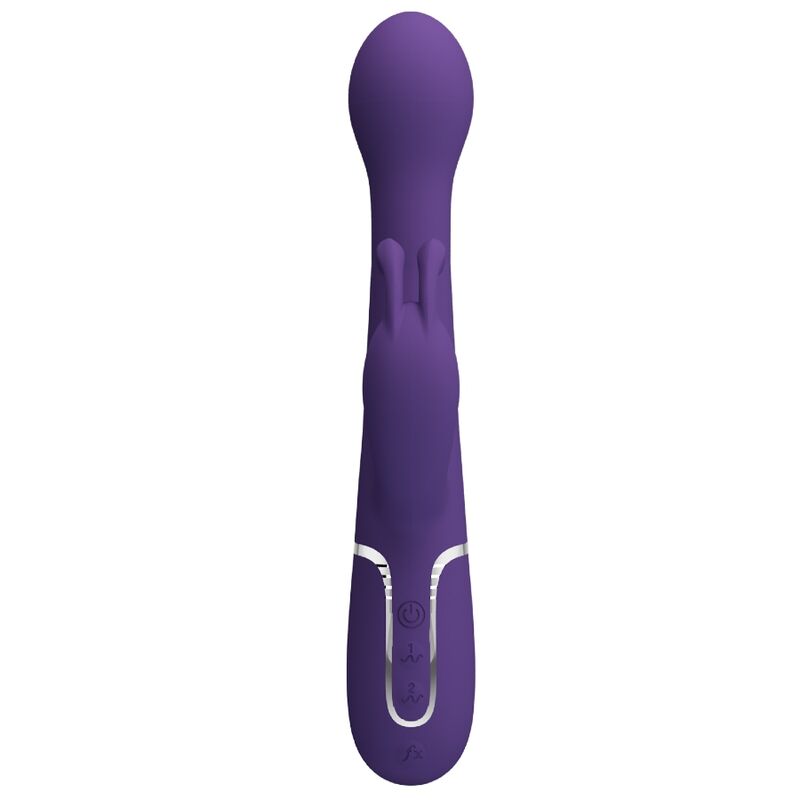 PRETTY LOVE - DEJON RABBIT VIBRATOR 3 IN 1 MULTIFUNCTION PURPLE - Bild 7