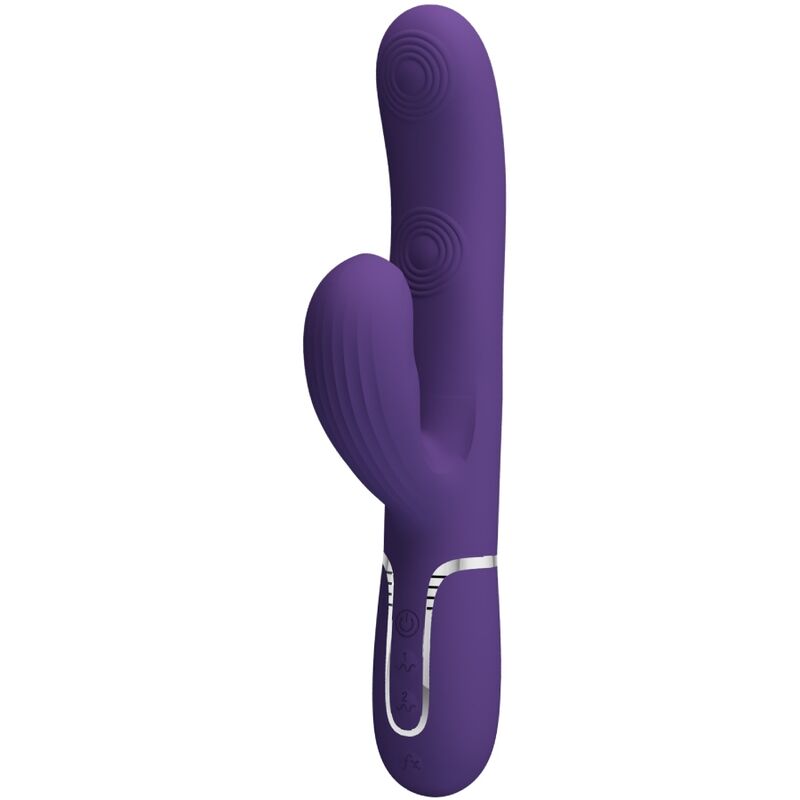 Alternative view of PRETTY LOVE - PERLITA G-SPOT VIBRATOR 3 IN 1 MULTIFUNCTION PURPLE
