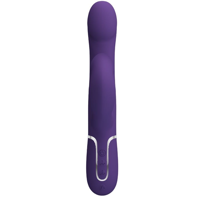 PRETTY LOVE - ZALIN RABBIT VIBRATOR PEARLS 4 IN 1 PURPLE - Bild 11