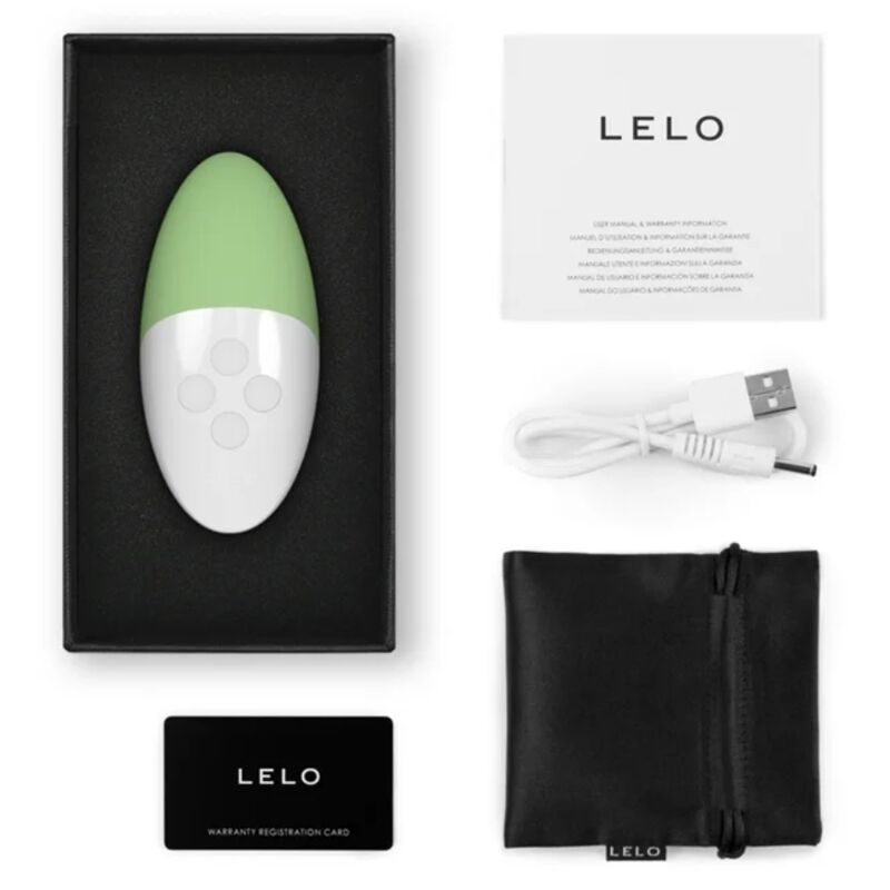 LELO - SIRI 3 CLITORIS MASSAGER PISTACHIO CREAM - Bild 4