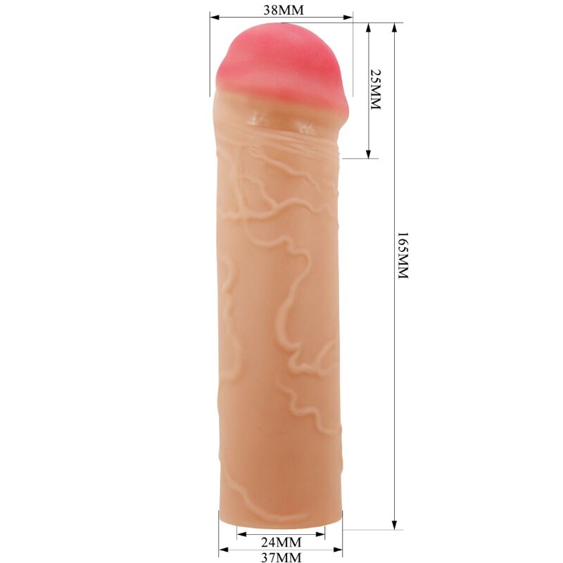Alternative view of PRETTY LOVE - NILE PENIS EXTENDER COVER FLESH