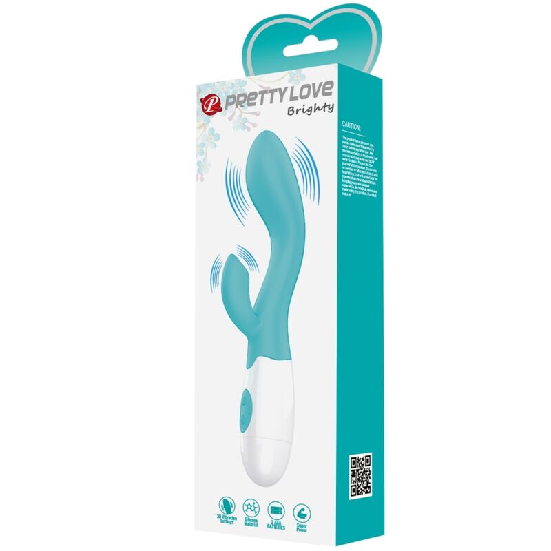 PRETTY LOVE - BRIGHTY G-SPOT VIBRATOR AQUA GREEN - Bild 6
