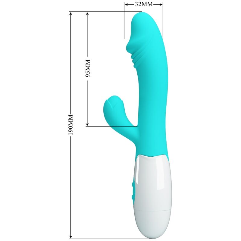 PRETTY LOVE - SNAPPY G-SPOT VIBRATOR AQUA GREEN - Bild 8