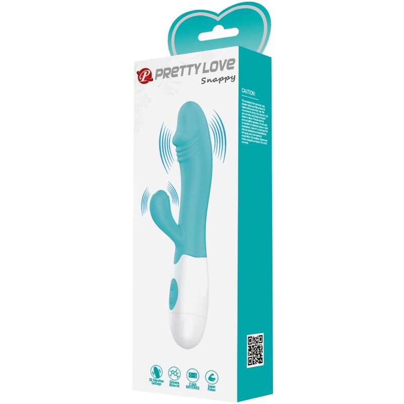 PRETTY LOVE - SNAPPY G-SPOT VIBRATOR AQUA GREEN - Bild 6