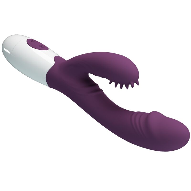 PRETTY LOVE - ANDRE RABBIT VIBRATOR & G-POINT STIMULATOR PURPLE - Bild 4