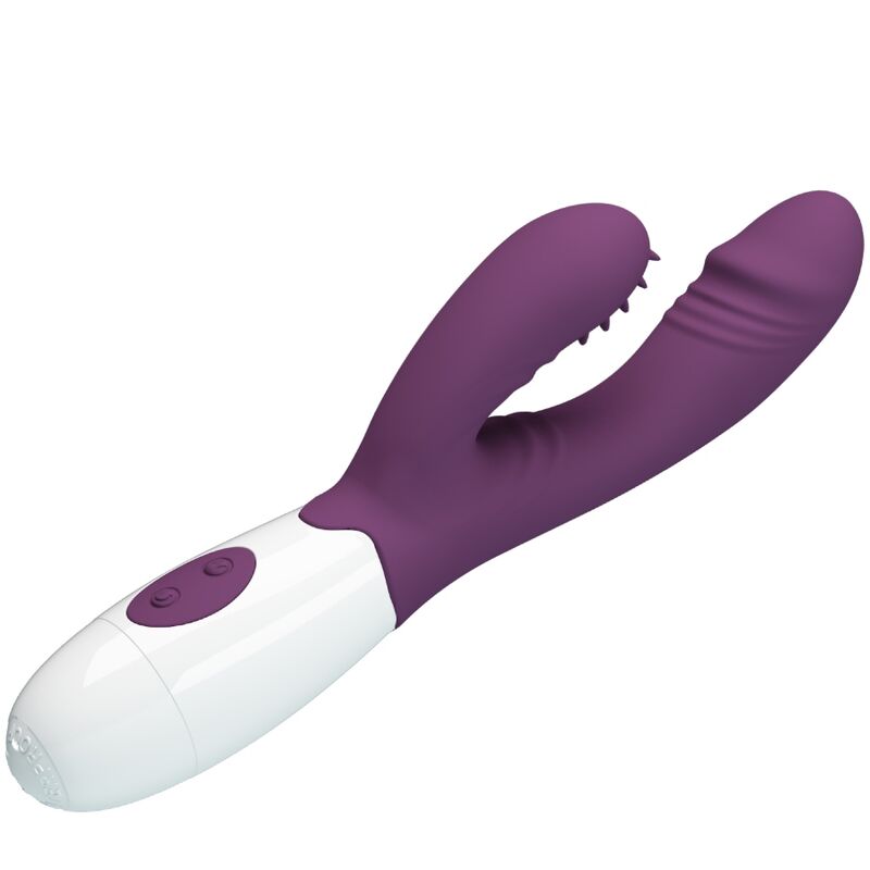 PRETTY LOVE - ANDRE RABBIT VIBRATOR & G-POINT STIMULATOR PURPLE - Bild 5