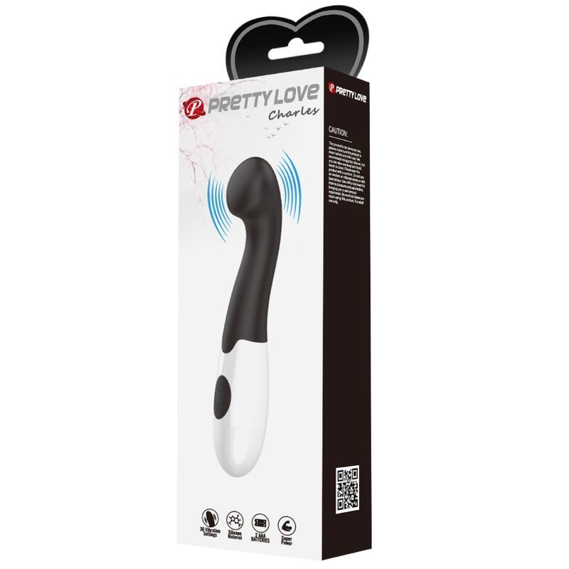 PRETTY LOVE - CHARLES G-SPOT VIBRATOR 30 MODES BLACK - Bild 3