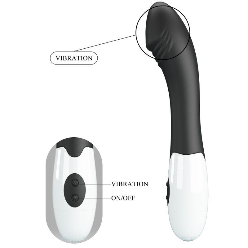 PRETTY LOVE - ELEMENTAL G-SPOT VIBRATOR 30 MODES BLACK - Bild 9
