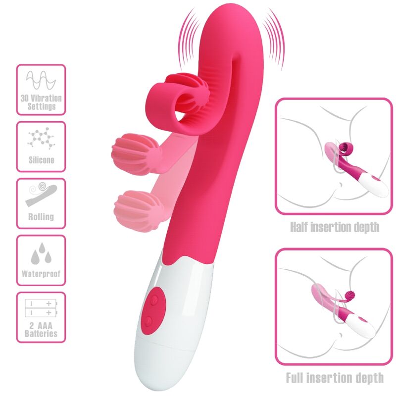 ROMANCE - PINK VIBRATOR AND STIMULATOR 30 SPEEDS - Bild 9