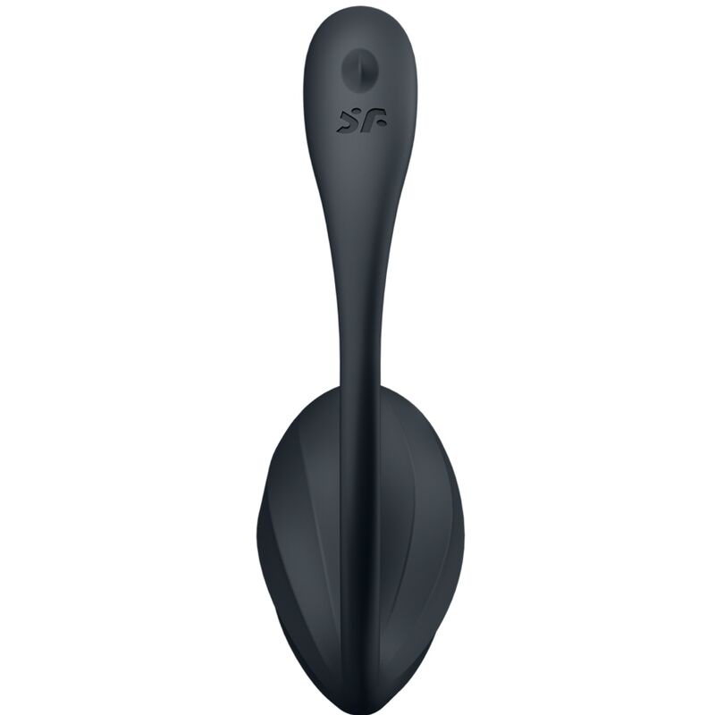 SATISFYER - RIBBED PETAL G POINT STIMULATOR REMOTE CONTROL BLACK FREE APP - Bild 3