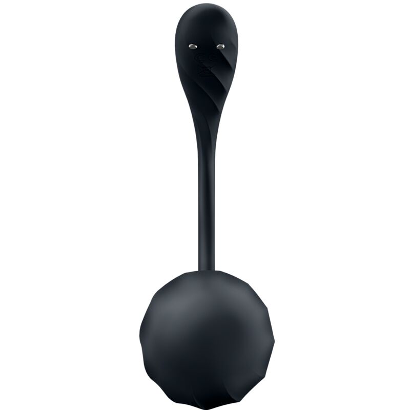 SATISFYER - RIBBED PETAL G POINT STIMULATOR REMOTE CONTROL BLACK FREE APP - Bild 5