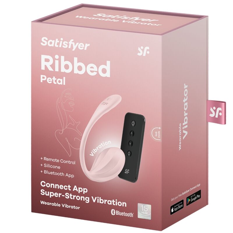 SATISFYER - RIBBED PETAL G POINT REMOTE CONTROL STIMULATOR ROSE FREE APP - Bild 7