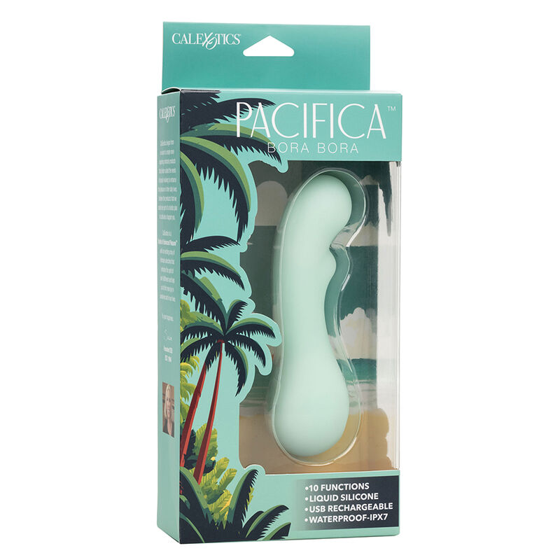 CALEXOTICS - PACIFICA BORA BORA ESTIMULATOR G SPOT 10 VIBRATIONS AQUA - Bild 5