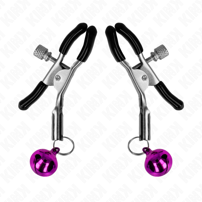 KINK - PURPLE SINGLE BELL NIPPLE CLAMP 6 CM - Bild 5