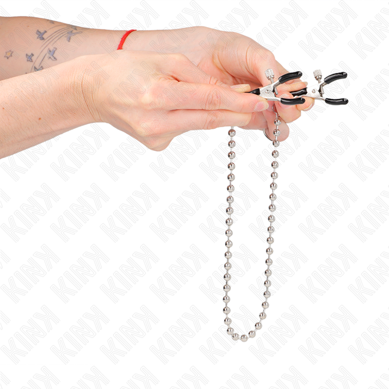 KINK - BEAD CHAIN NIPPLE CLAMPS 30 CM - Bild 4