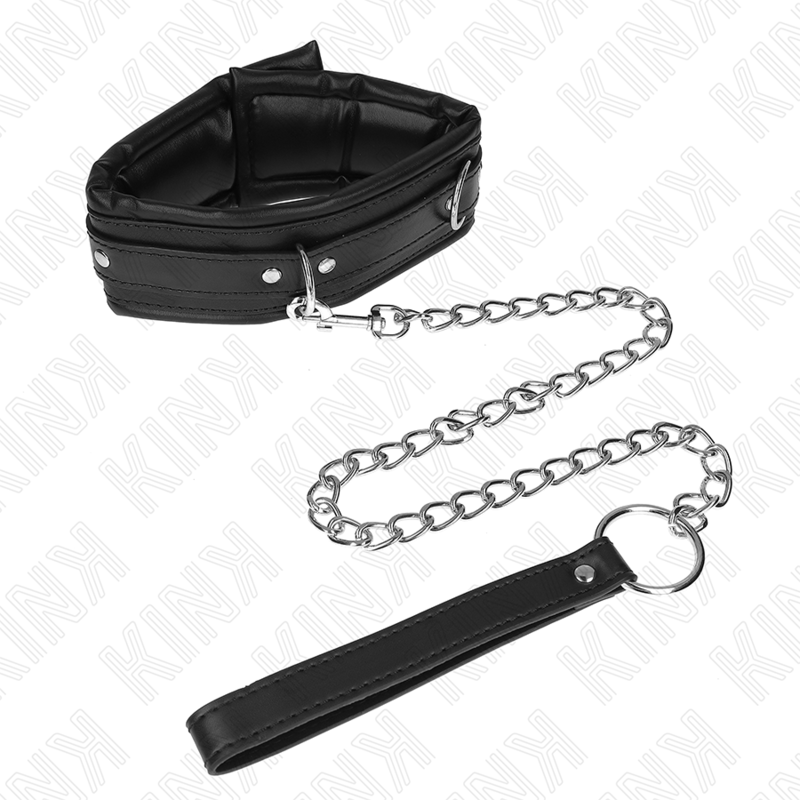 Alternative view of KINK - HEAVY NECKLACE WITH BELT 65 CM MODEL 4 ADJUSTABLE 36.5-50 CM
