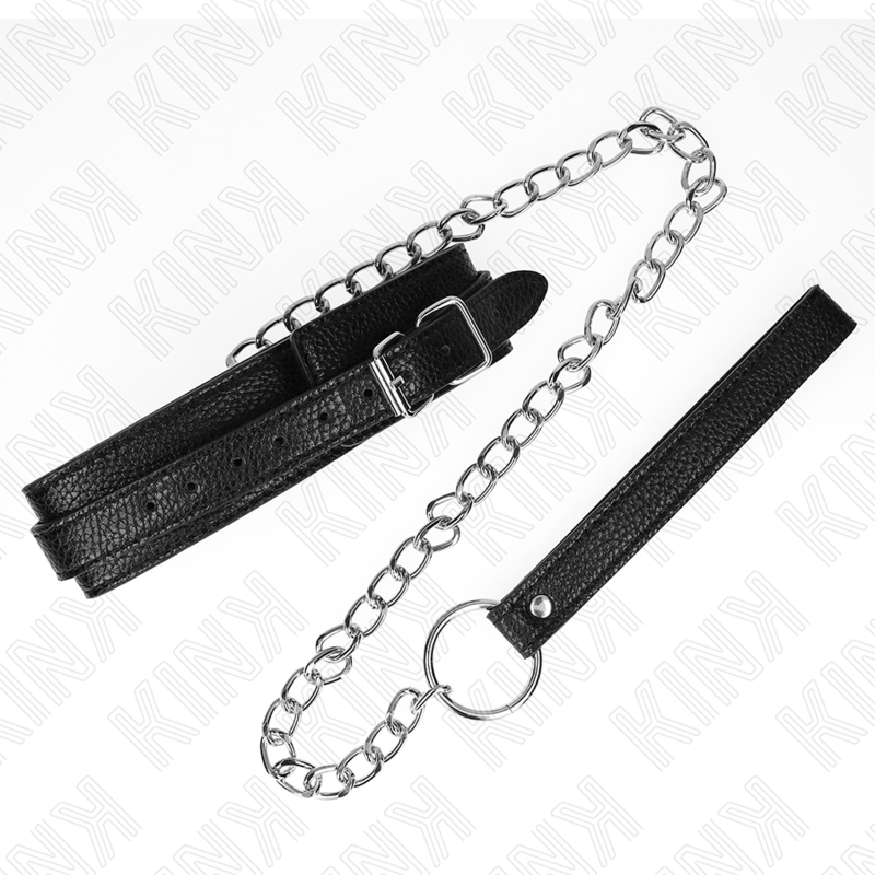 KINK - SNAKE PATTERN NECKLACE WITH LEASH 65 CM - Bild 2