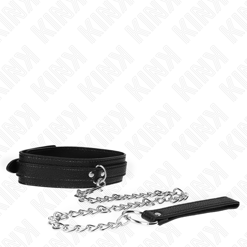KINK - SNAKE PATTERN NECKLACE WITH LEASH 65 CM - Bild 5