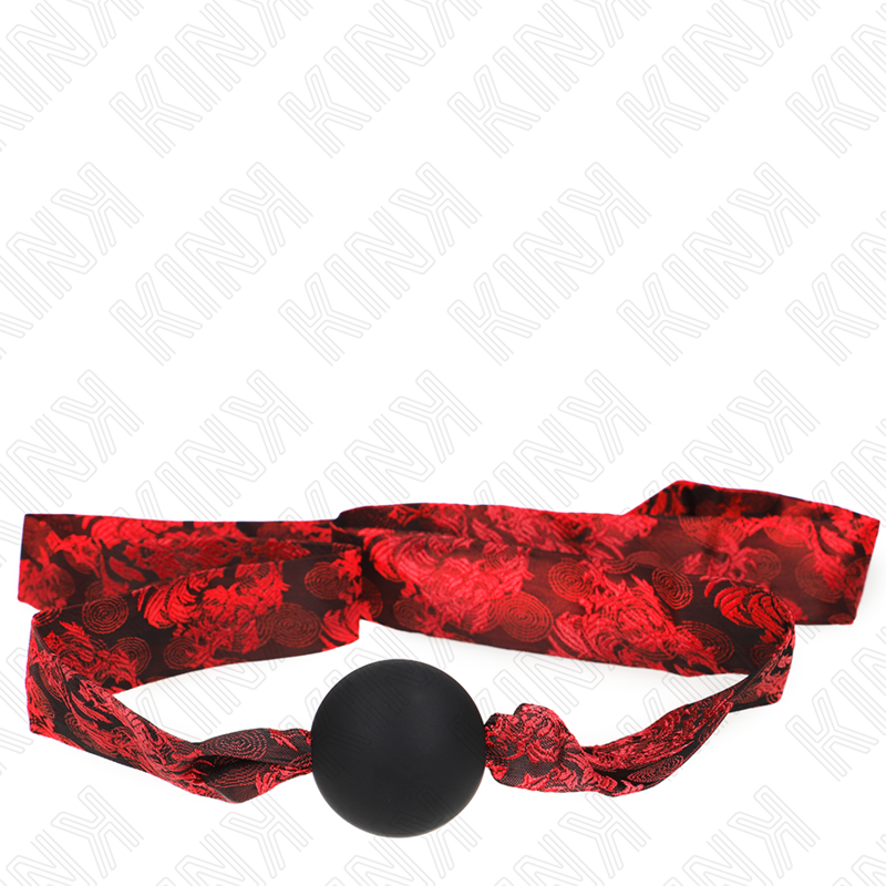 KINK - SCANDAL SILICONE BALL 4.5 CM GAG MODEL 2 146 x 4 CM - Bild 3