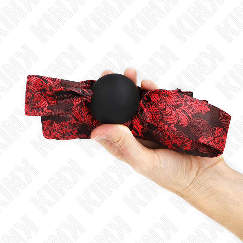 KINK - SCANDAL SILICONE BALL 4.5 CM GAG MODEL 2 146 x 4 CM - Bild 4