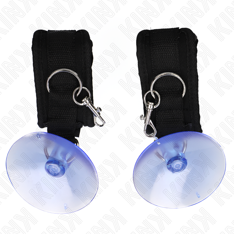 KINK - SUCTION CUP WRIST RESTRAINTS BLACK 29-40 CM X 5 CM - Bild 3