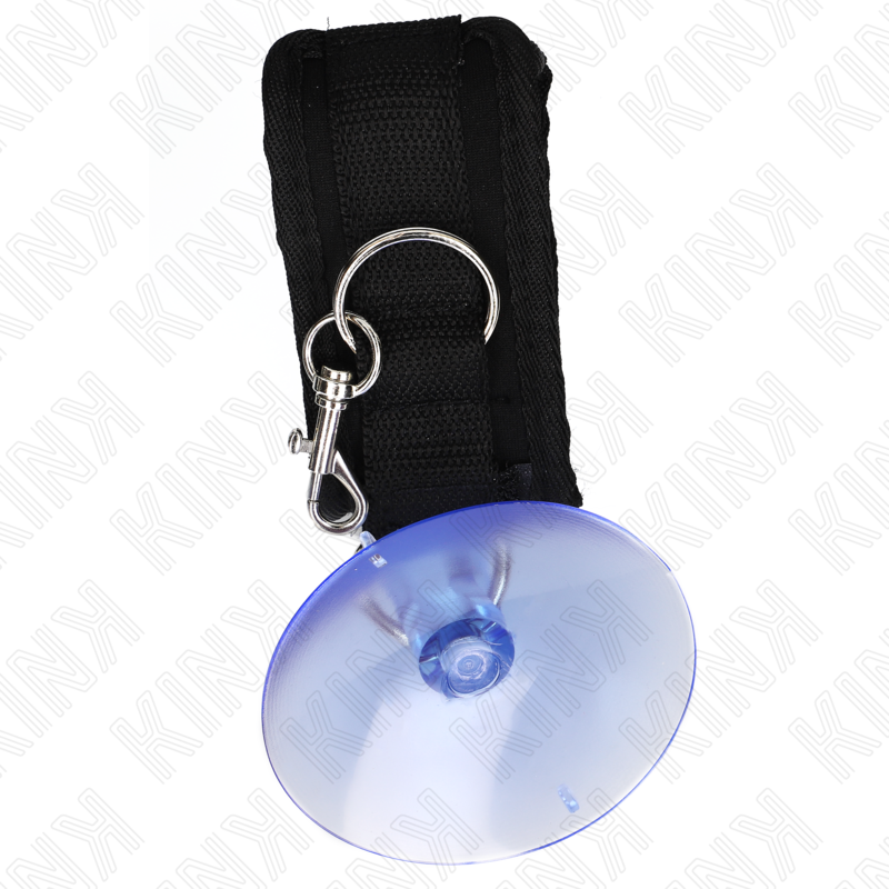 Alternative view of KINK - SUCTION CUP WRIST RESTRAINTS BLACK 29-40 CM X 5 CM