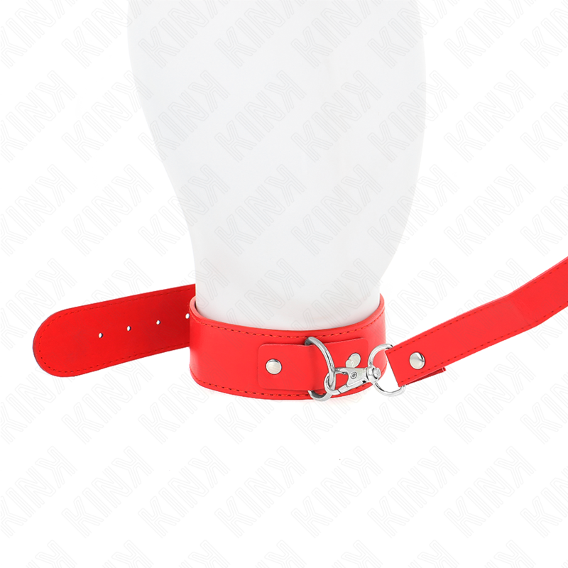 KINK - NECKLACE WITH BELT 116 CM ROJO STRAP ADJUSTABLE 32-50 CM X 8 CM - Bild 4