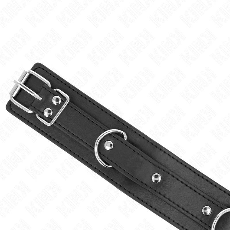KINK - NECKLACE WITH LEASH 65 CM 3 RING MODEL 1 ADJUSTABLE 38-49 CM X 5 CM - Bild 4